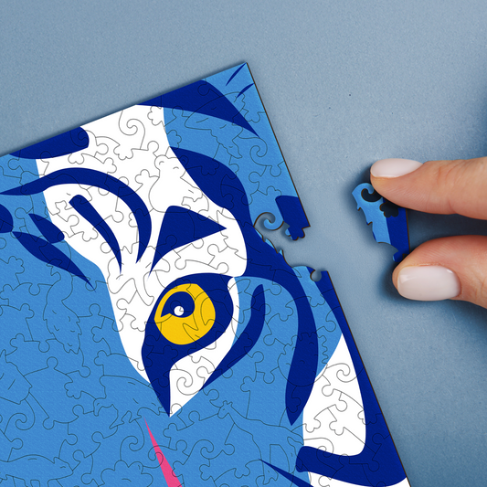 The Cool Tiger Wooden Puzzle