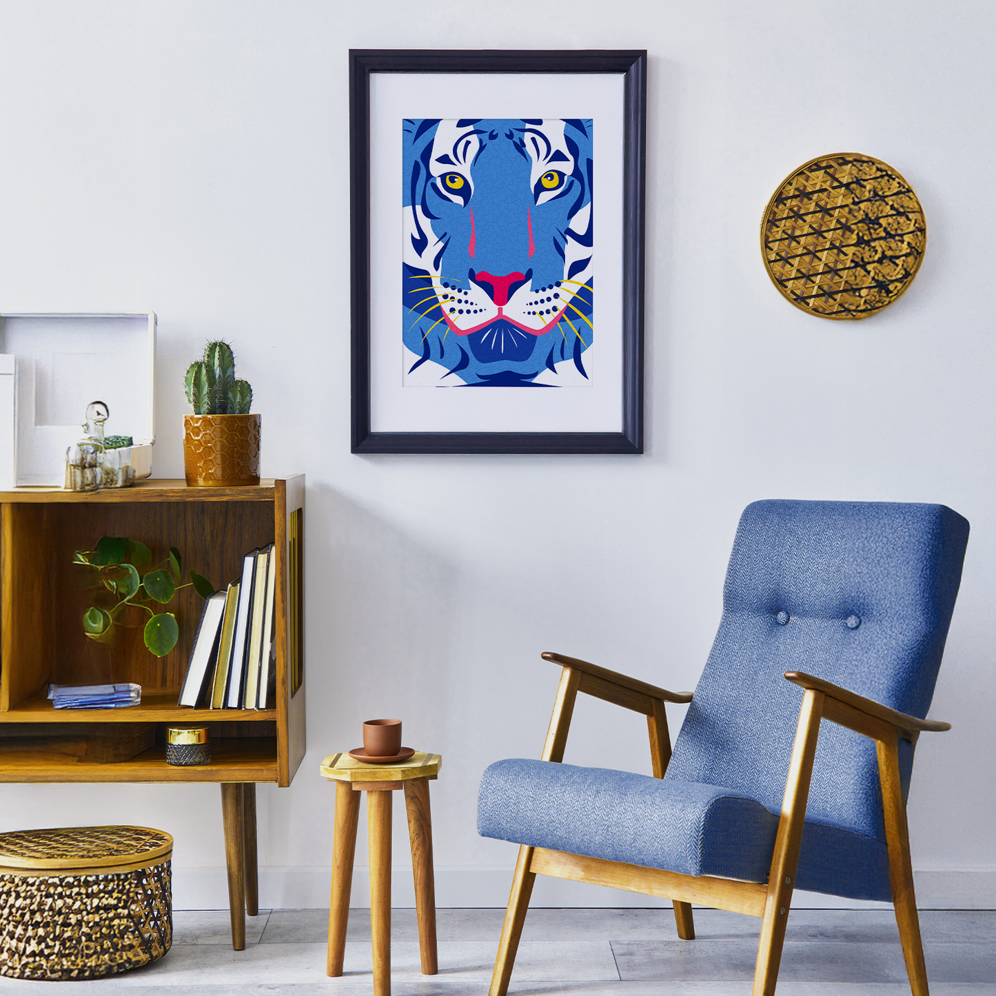 The Cool Tiger Wooden Puzzle