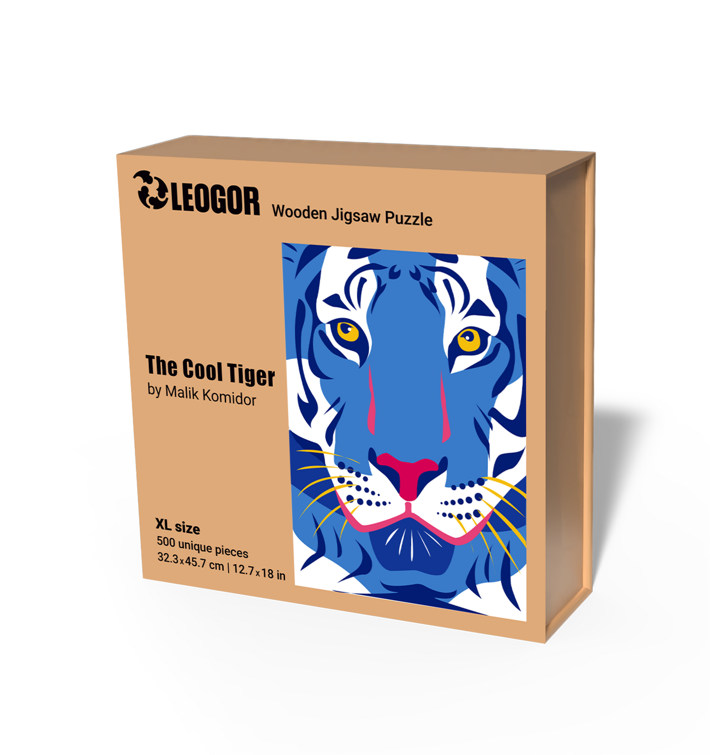 The Cool Tiger Wooden Puzzle